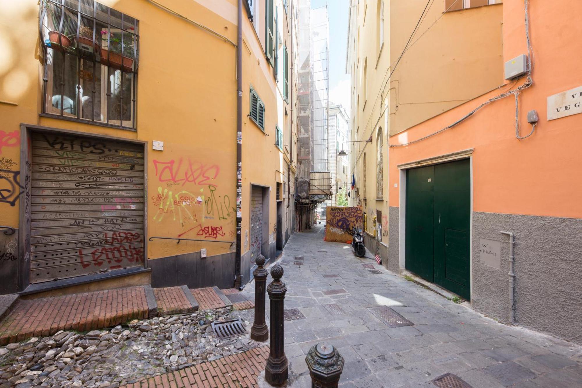 Bilocale Mascherona Genoa Bagian luar foto