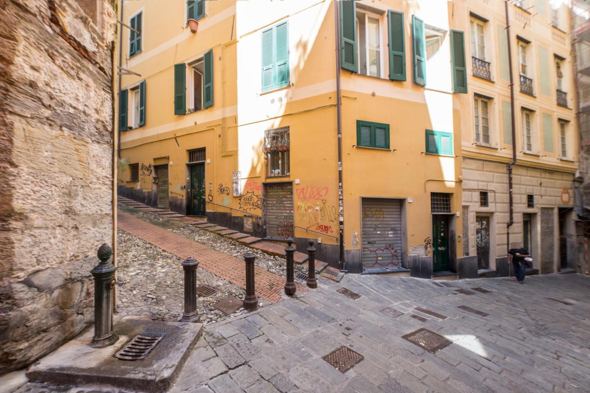 Bilocale Mascherona Genoa Bagian luar foto