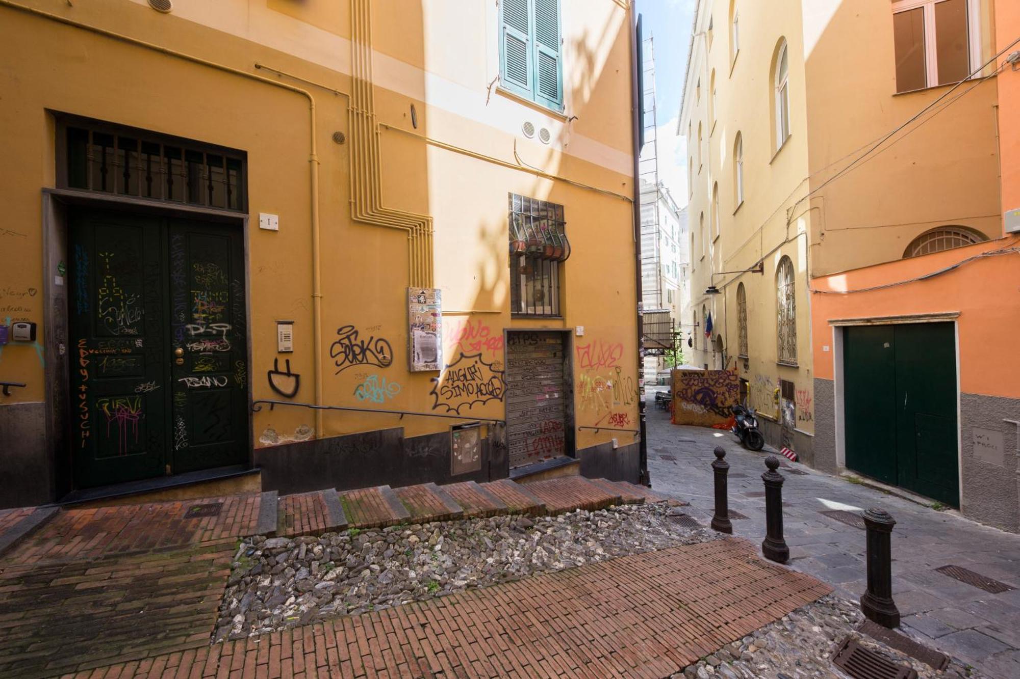 Bilocale Mascherona Genoa Bagian luar foto