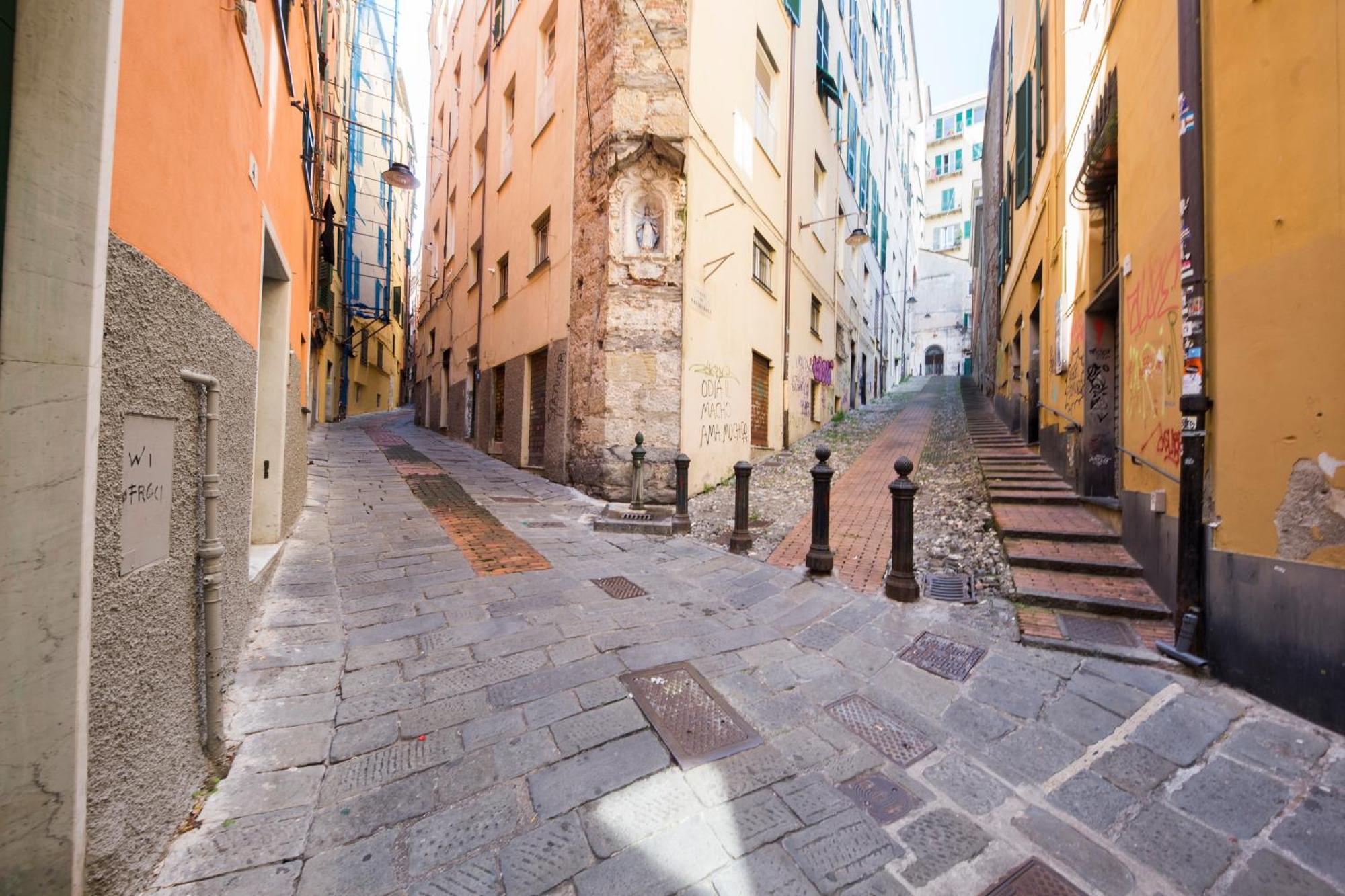 Bilocale Mascherona Genoa Bagian luar foto